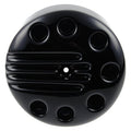 Cult-Werk, air cleaner cover Slotted. Gloss black