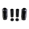 Cult-Werk, 6-piece fork tube cover kit. Short. Black