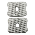 Sportster Ribster Rocker Cover Set. Raw for Harley Davidson
