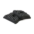 EMD Sportster Ribster Rocker Cover Set. Black Cut for Harley-Davidson