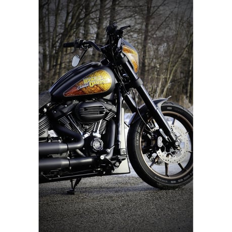 Cult-Werk, Low Rider dash cover kit. Matte black