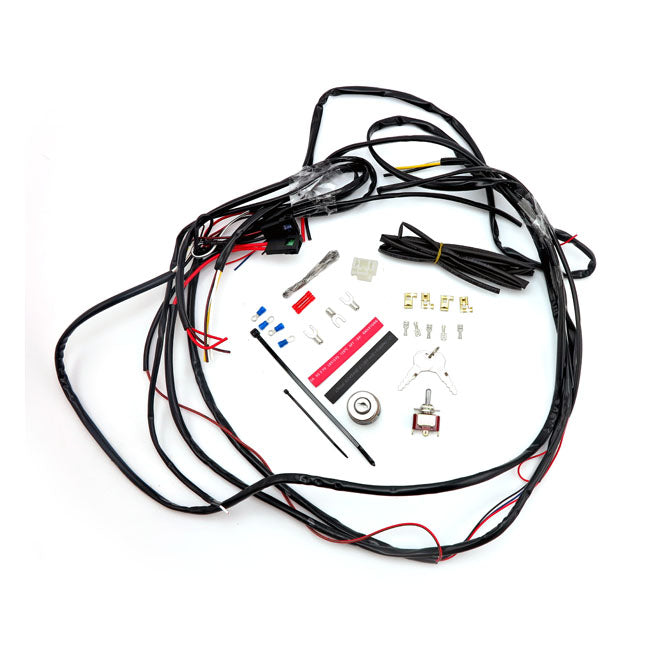 Cycle Visions Universal Basic Wiring Harness Kit for Harley Davidson