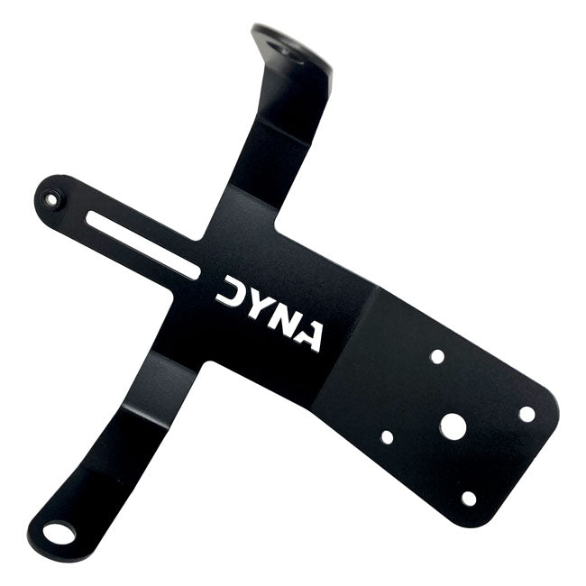 DMP Black Under Fender License Plate Mount for Harley Davidson