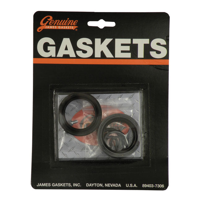 James, Fork Seal Rebuild Kit. 35mm Fork Tubes for Harley-Davidson