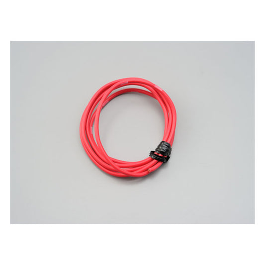 Cable Eléctrico. 1 Metro 2.00 Cuadrado. Mm. Rojo Para Harley Davidson