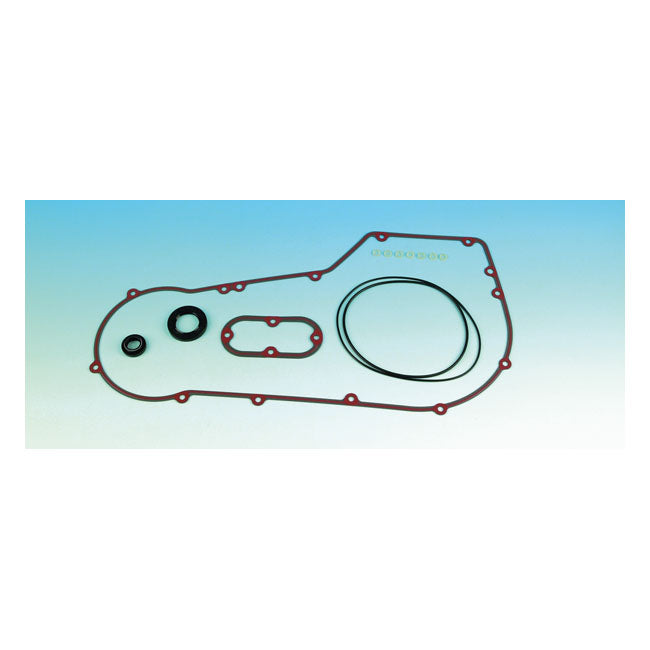 James, Primary Cover Gasket and Seal Kit. Outer for Harley-Davidson 89-93 Softail; 91-93 Dyna