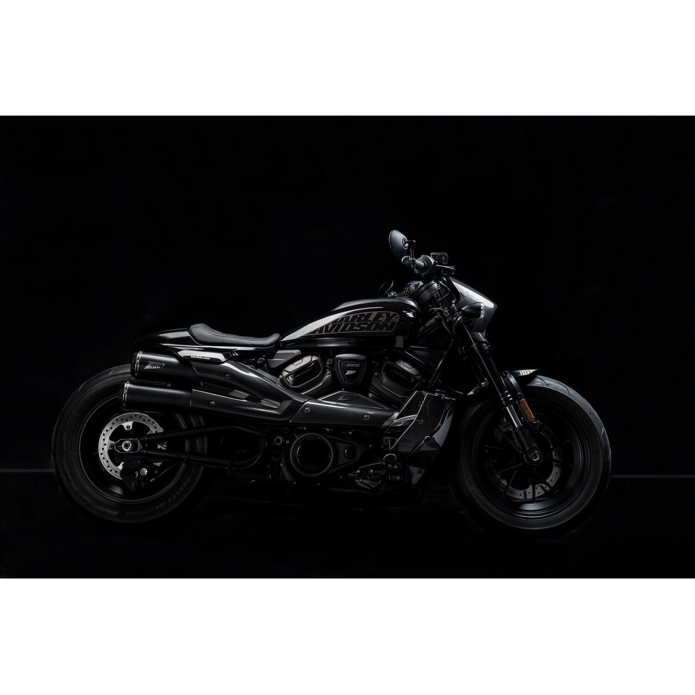 Zard, Kit De Carenado De Faros De Carbono Para Harley Davidson