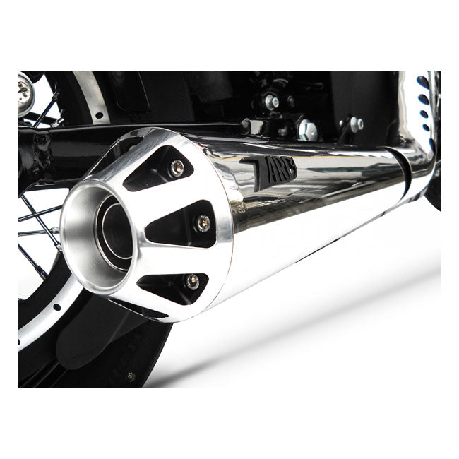 Zard Tapered 2-1 Sportster Exhaust System. Polished