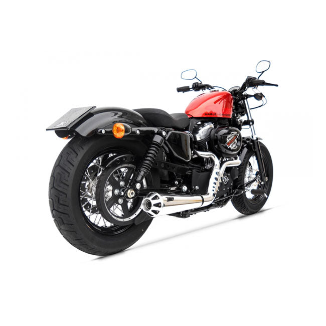 Zard Tapered 2-1 Sportster Exhaust System. Polished