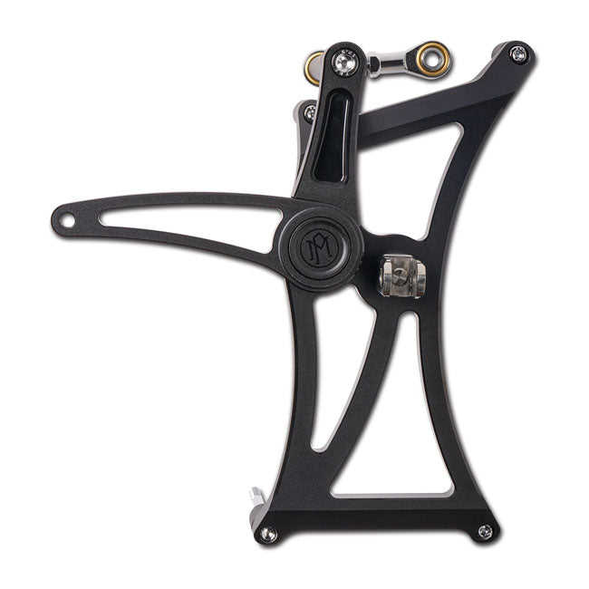 Performance-Maschine, Touring Mid Controls. Black Ops für Harley-Davidson