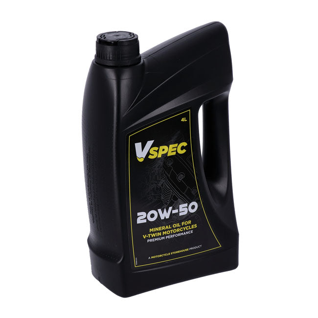 Aceite De Motor Vspec 20W50 (Mineral) 4 L Para Harley Davidson