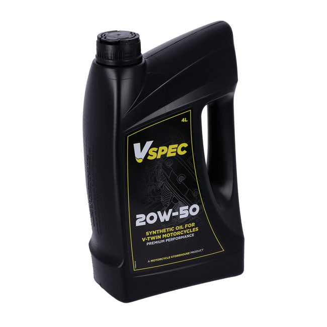 Aceite De Motor Totalmente Sintético Vspec 20W50 4 L Para Harley Davidson