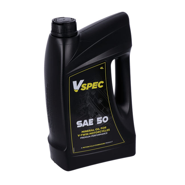 Vspec SAE 50 Motoröl (Mineral) 4 L für Harley Davidson