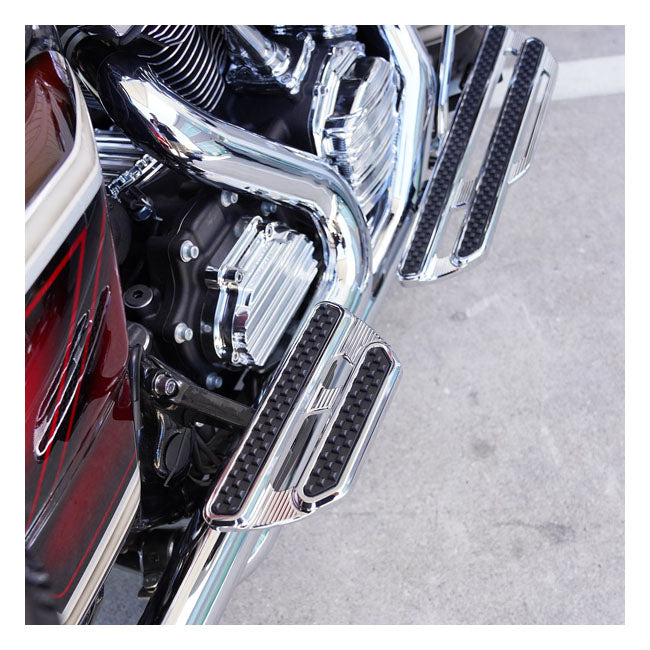 Arlen Ness, Tarima De Pasajero Method. Cromo Para Harley Davison