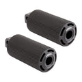 Arlen Ness Cushioned Footpegs. Black for Harley-Davidson
