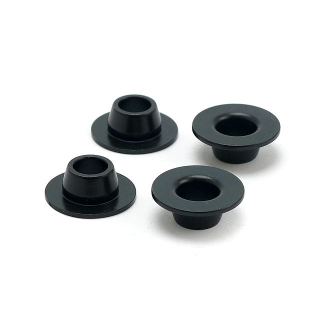 Jims, Overhead Valve Spring Collar Kit.Chrom für Harley Davidson