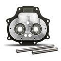 Jims, 6-Speed 'Big Bearing' Trapdoor. Black for Harley-Davidson