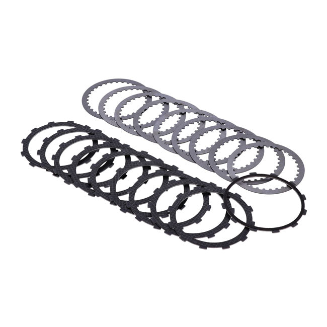 High, Carbonite® Powerpack® Extra Plate Clutch Kit for Harley Davidson 98-17 BT (except 15-17 BT with A&amp;S clutch; 2017 M8)