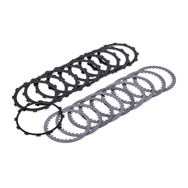 High, Carbonite® Powerpack® Extra Plate Clutch Kit for Harley Davidson 98-17 BT (except 15-17 BT with A&amp;S clutch; 2017 M8)