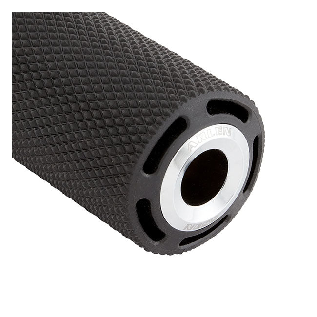 Arlen Ness, gepolsterte Chrom-Fußrasten für Harley-Davidson