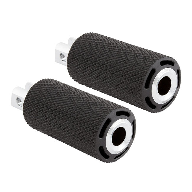 Arlen Ness, gepolsterte Chrom-Fußrasten für Harley-Davidson