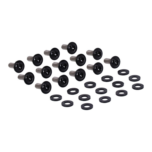 Screws4Bikes, Kit De Tornillos Alerón De Mentón Para Harley Davidson