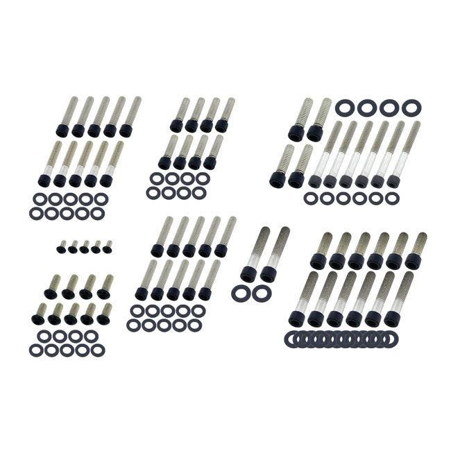 Screws4Bikes, Kit De Tornillos De Motor Para Harley Davidson