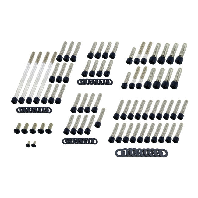 Screws4Bikes, Kit De Tornillos De Motor Para Harley Davidson