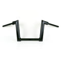 Kodlin, manillar Str8Up de 2" mediano, altura 28 cm. Negro