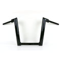 Kodlin, manillar Str8Up de 2" de altura, 38 cm de altura. Negro