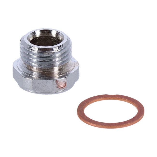 Paughco, Tapón De Distribución/Distribución. Allen Estilo Oem. Cromo Para Harley-Davidson