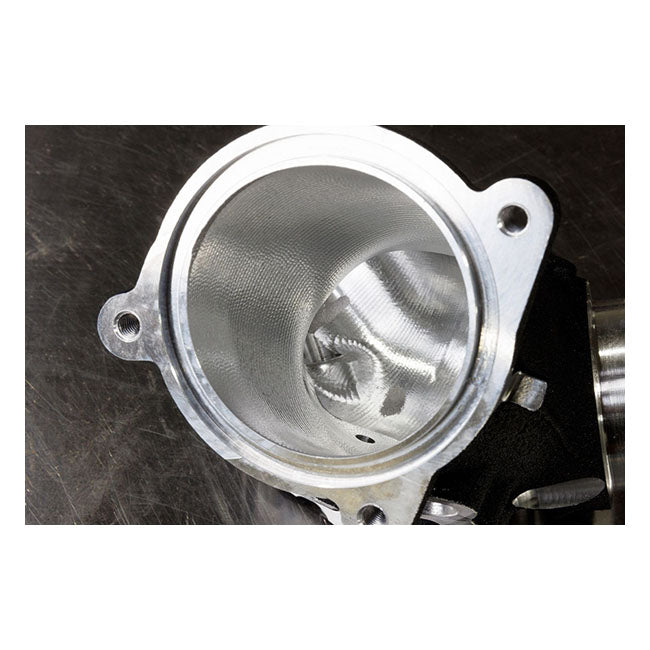 S&amp;S Ansaugstutzen mit CNC M8 55mm Premium Port für Harley-Davidson 27300121