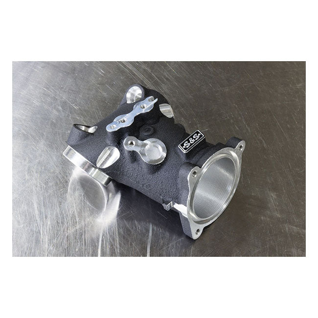 S&amp;S Ansaugstutzen mit CNC M8 55mm Premium Port für Harley-Davidson 27300121