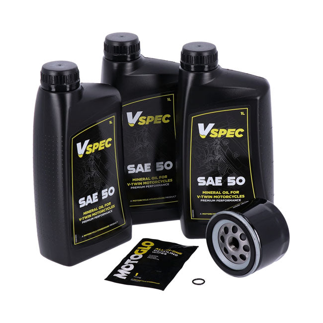 Kit De Mantenimiento De Aceite De Motor Sae 50 Para Harley-Davidson XL Sportster