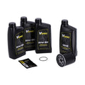 'Big Oil' Service Kit. Mineral. Schwarzer Filter für Harley-Davidson 86-03 XL Sportster