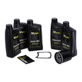 Kit Cambio De Aceite 'Big Oil'. Mineral. Filtro Negro Para Harley Davidson 87-94 FXR