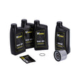 Big Oil Service Kit. Mineral SAE50. Chrome Filter for Harley-Davidson 80-E84 XL Sportster