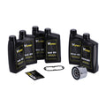 Big Oil Service Kit. SAE50 Mineral. Chrome Filter. For Harley-Davidson 82-84 FL Shovel; 82-84 FX Shovel.