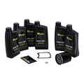 Kit Cambio Aceite 'Big Oil'. Totalmente Sintético. Filtro Negro Para Harley Davidson FLT/Touring