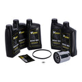 Kit Cambio Aceite 'Big Oil' Totalmente Sintético Filtro Cromado Para Harley Davidson 07-17 Softail; 06-17 Dyna