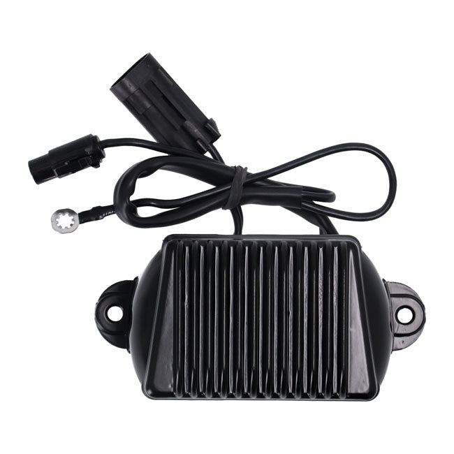 MCS, Regulador/Rectificador De Voltaje. Negro Para Harley Davidson 04-05 FLT/Touring