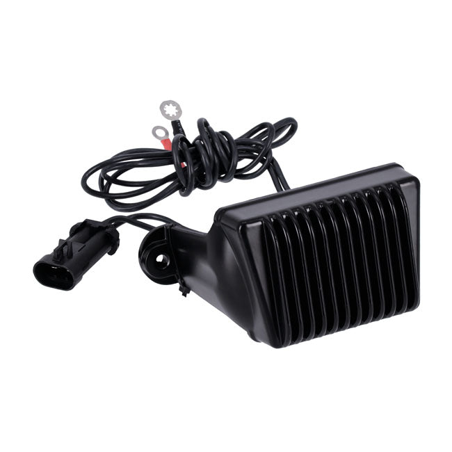 MCS Spannungsregler/Gleichrichter. Schwarz für Harley-Davidson 02-03 FLT/Touring