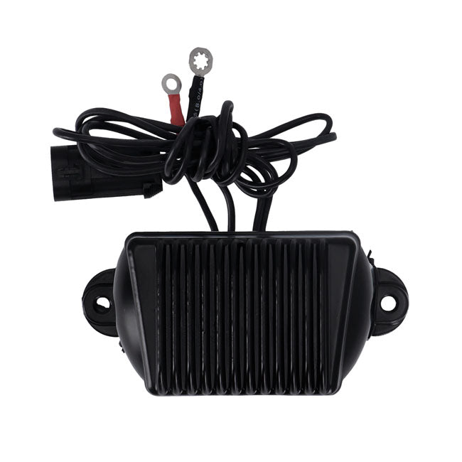MCS Spannungsregler/Gleichrichter. Schwarz für Harley-Davidson 02-03 FLT/Touring
