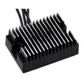 MCS, Regulador/Rectificador De Voltaje. Negro Para Harley Davidson 2000 Softail
