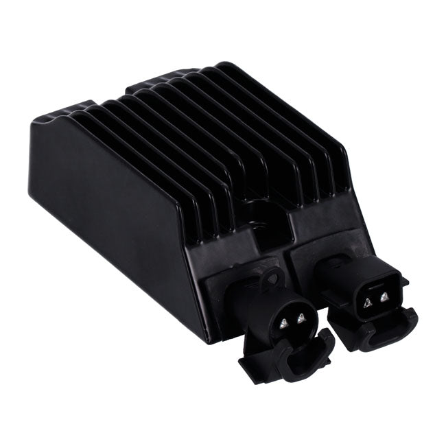 MCS Spannungsregler/Gleichrichter. Schwarz für Harley-Davidson 14-22 XL Sportster