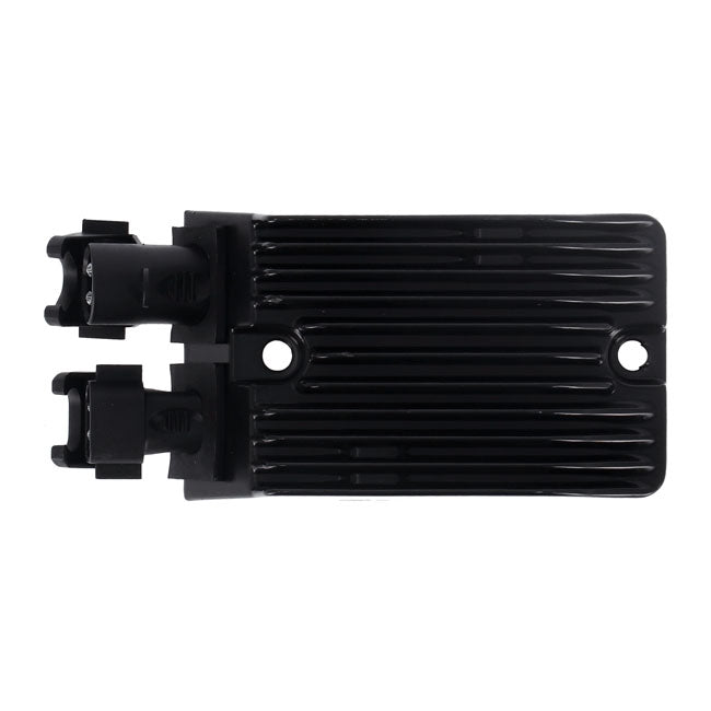 MCS Spannungsregler/Gleichrichter. Schwarz für Harley-Davidson 14-22 XL Sportster