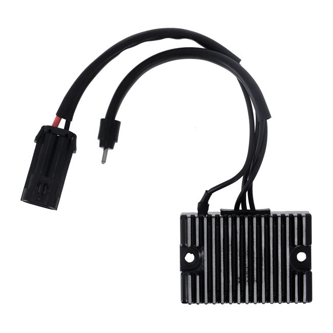 MCS Spannungsregler/Gleichrichter. Schwarz für Harley-Davidson 04-06 XL Sportster