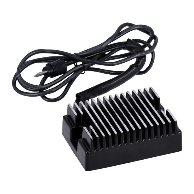 MCS Spannungsregler/Gleichrichter. Schwarz für Harley-Davidson 92-93 XL