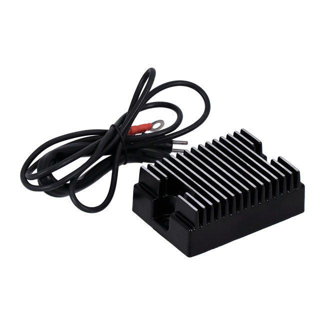 MCS, Regulador/Rectificador De Voltaje. Negro Para Harley Davidson 1991 XL