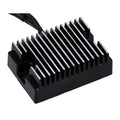 MCS, Regulador/Rectificador De Voltaje. Negro Para Harley Davidson 1991 XL